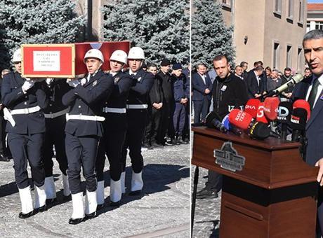 Silahla vurulmuş halde bulunan vali yardımcısının cenazesi memleketine uğurlandı