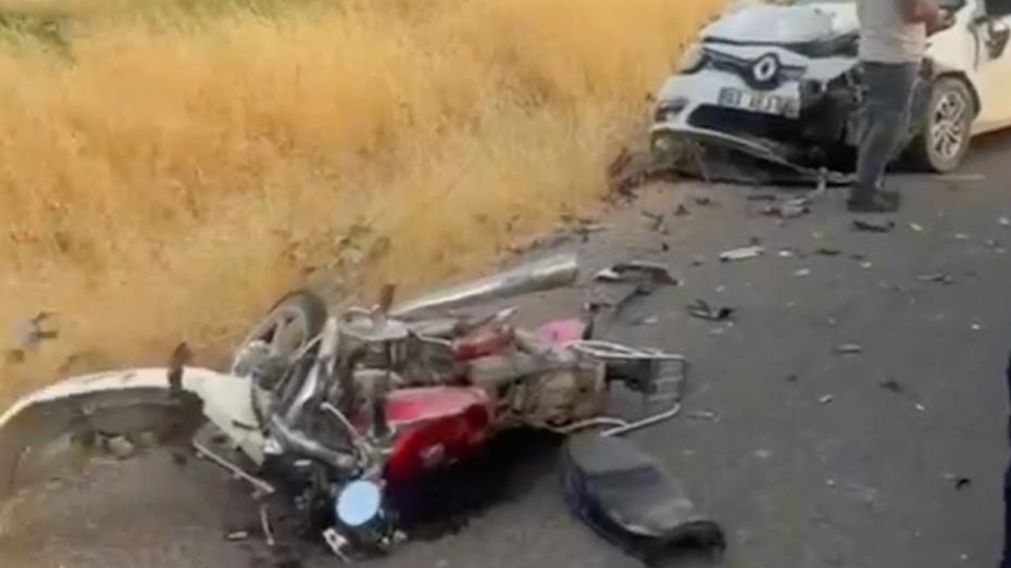 Mazıdağı'nda Şiddetli Kaza: Motosikletli İki Kişi Hayatını Kaybetti