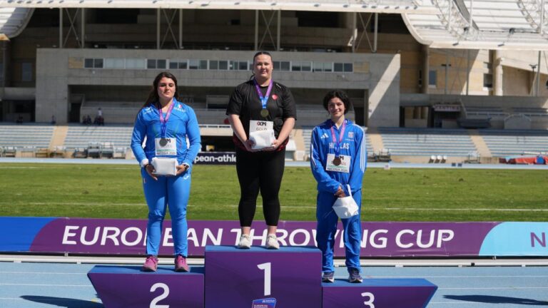 Ulusal Sporcu Pizar Akyol, Avrupa Shots Cup’ta altın madalya kazandı