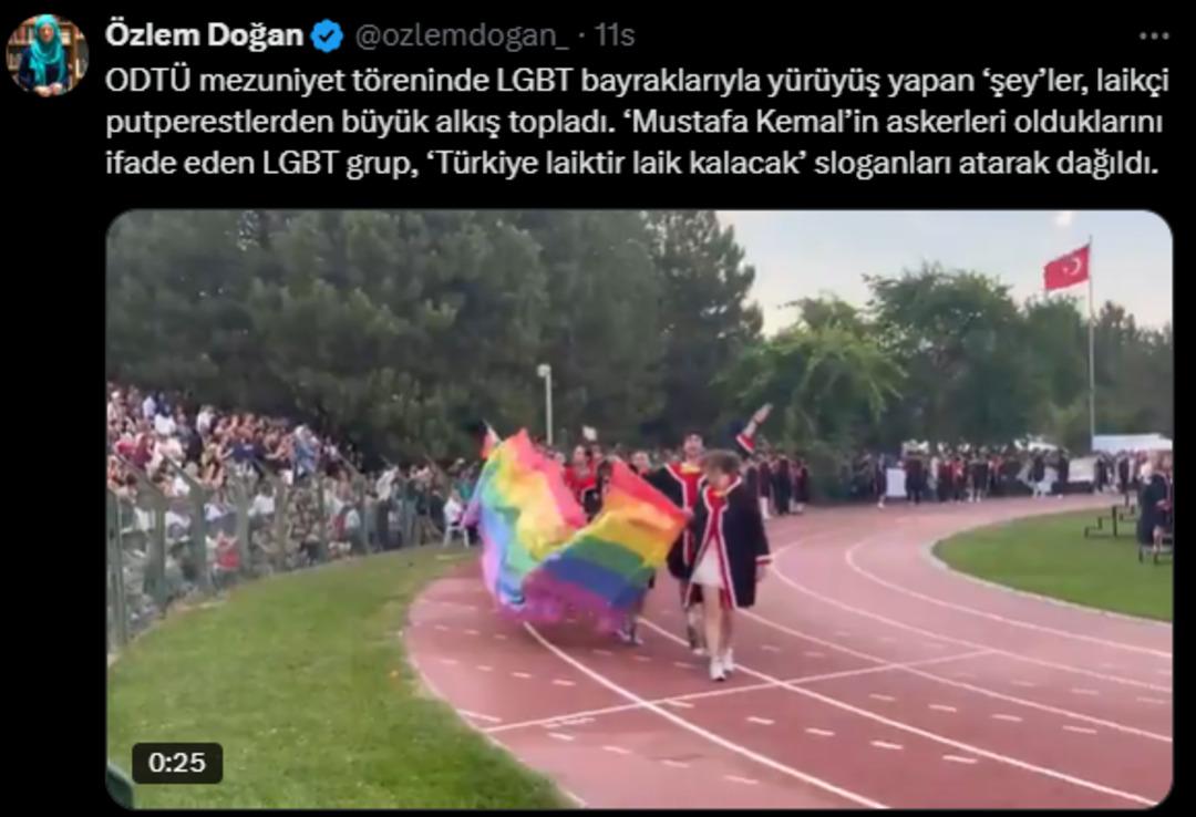 Özlem Doğan Boğaziçi Üniversitesi olarak paylaştı! Atatürk'e yönelik kare olay ... Çığ 2 gibi tepkilerdi